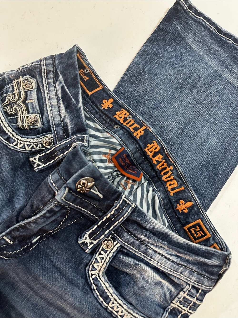 Rock Revival Bootcut Jeans - Size 25 - Picture 7 of 11